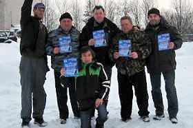 ЛУНКА 2012 - командное соревнование Питерского Клуба Рыбаков по подлёдному лову